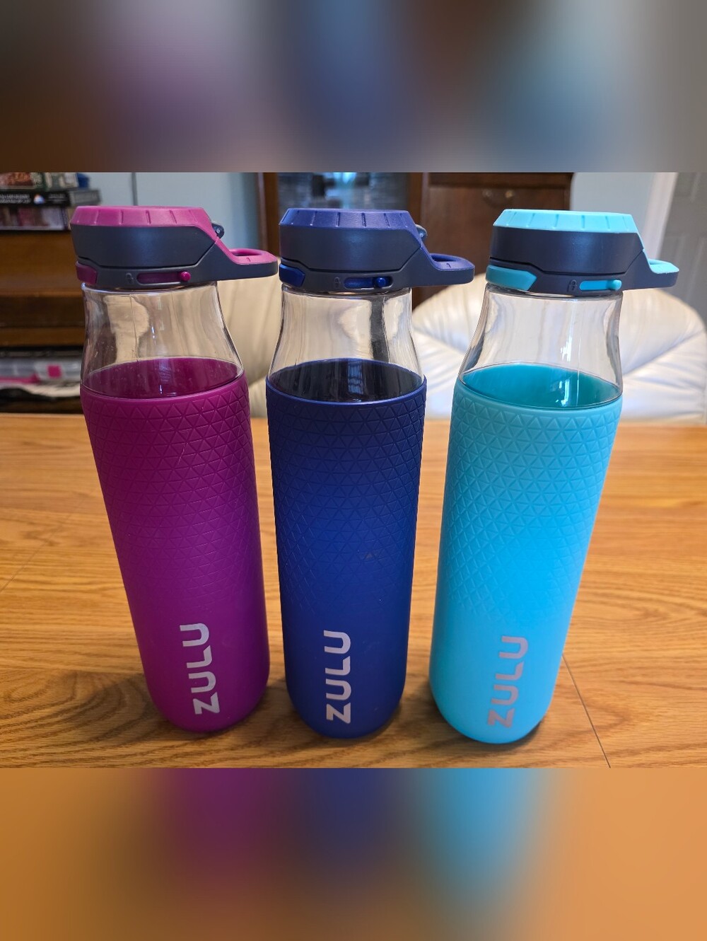 3 Zulu Water Bottles